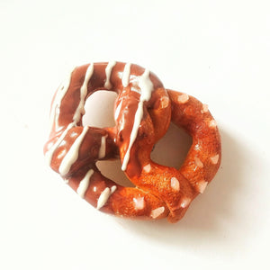 Chocolate Covered Pretzel Magnet, Bulletin board decorations, Unique Valentines Gift Chef Bakery