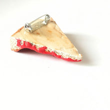 Deep Dish Pizza Slice Pin, pizza lover gift