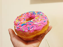 4.5 Inches Glazed Donut Wall Decor, 3D Fake Food Art, Donut Prop, Pop Art
