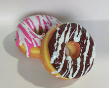 Large Donut Necklace, Realistic Fake food Jewelry, Fun Gift
