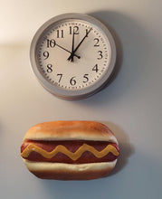 Large 3D Hot Dog Sandwich w/ Mustard Wall Decor, 3D Fake Food Art, Pizza Prop, Pop Art, Unique Funny Gift